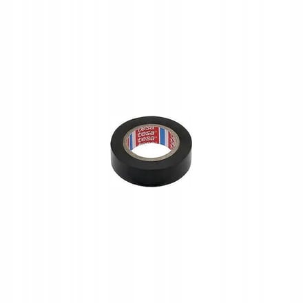 Tesa PVC Isolatietape Zwart 10m x 15mm - Professioneel