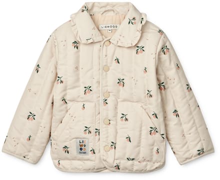 LIEWOOD Bea Jacket w Frill Peach / Sea shell Maat 104