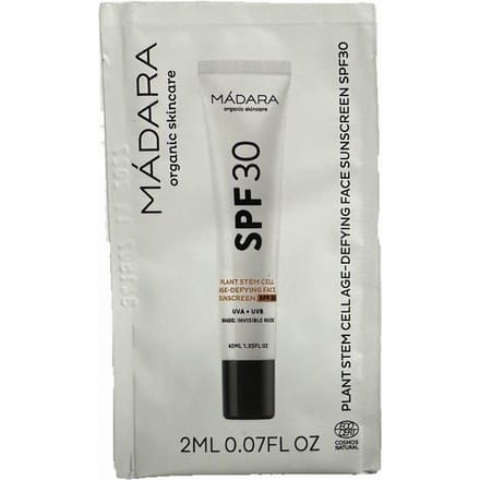 MÁDARA SPF 30 Sample + Card 2ml