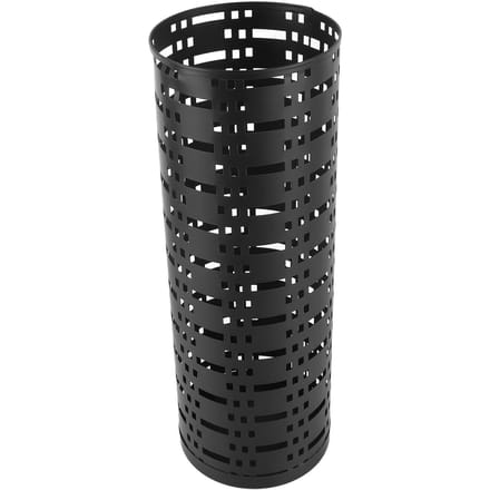 Parapluhouder Roestvrij Waterdicht Ruimtebesparend Modieus Hol Rond Metalen Paraplustandaard black