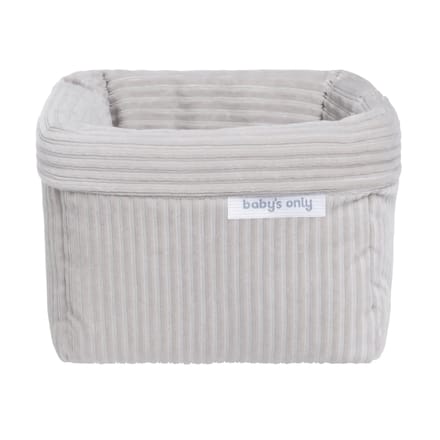 Baby's Only Commodemandje - Opbergmandje - Commode organizer - Babykamer accessoires Sense - Kiezelgrijs