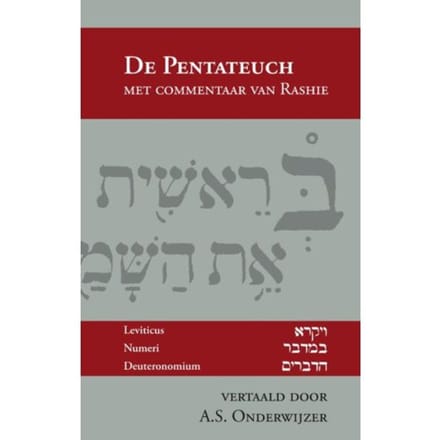 De Pentateuch Met Commentaar Van Rashie - Rashie