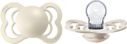 BIBS supreme | Fopspeen | Silicone | Ivory | T1 | 0-6 maand