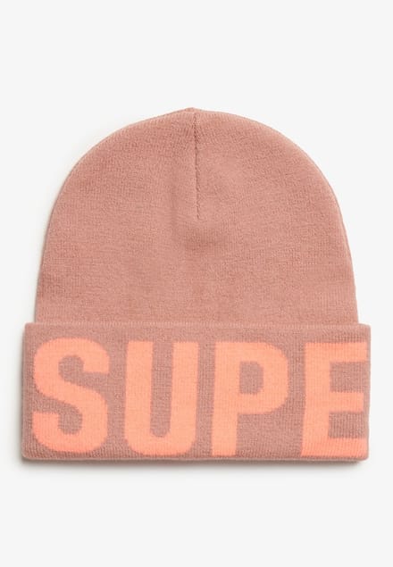 Superdry Branded Muts Roze