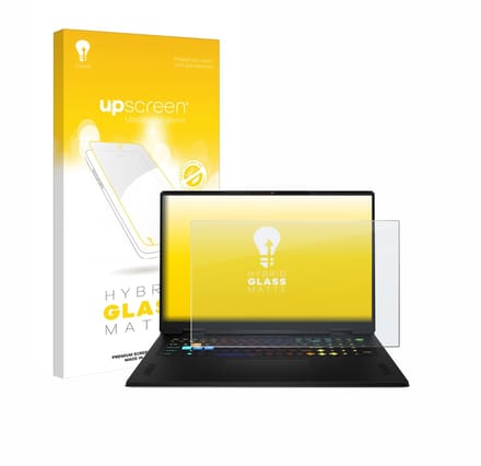 upscreen - Screenprotector voor MSI Vector A18 HX 2025 - Folie Beschermfolie Beschermglas matte