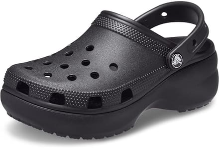 Crocs Bella Serie - Plateau Sandalen - Zwart - Croslite™ - Voor Dames