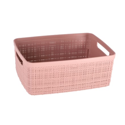 Curver Jute Opbergmand - Maat S - 5 liter - Roze