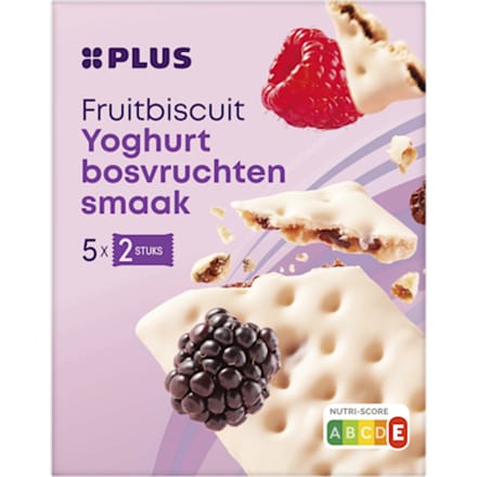 Fruitbiscuit yoghurt bosvruchten