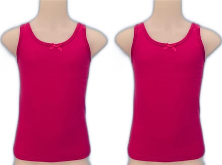 Embrator 2-stuks meisjes Hemdjes fuchsia maat 164