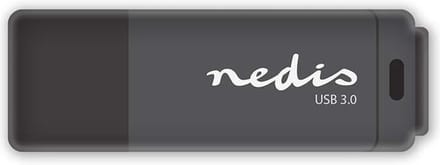 Nedis Flash Drive - 128 GB - USB Type-A - Leessnelheid: 80 MB/s - Schrijfsnelheid: 10 MB/s