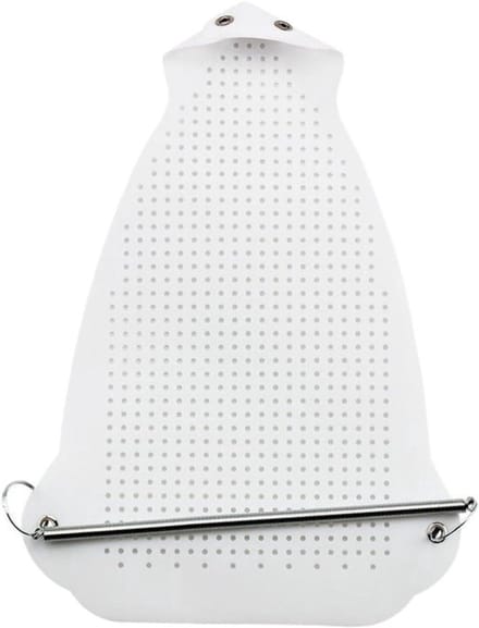 Strijkplank Beschermer - Strijkijzer Mat Hittebestendig - Kleding Strijken - Gladde Stofafscherming - 24 x 16 cm - Wit