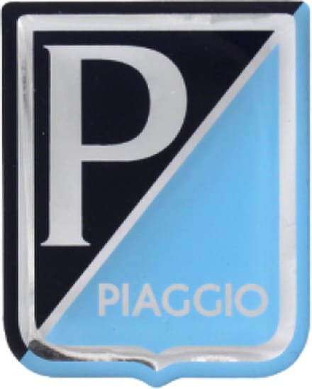 Sticker RMS voor scooter Piaggio 125 Vespa 1958 tot 1966 Nieuw