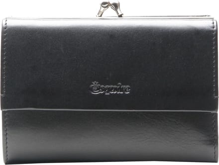 Esquire Portemonnee Silk 02 Wallet Black Zwart