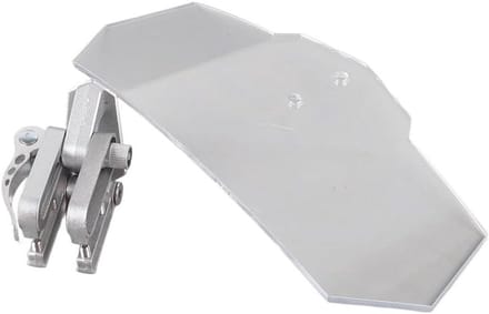 Motorfiets Voorruit - Windscherm Motor - Bescherming tegen Wind - Universeel Ontwerp - 30 x 14 x 5 cm - Transparant