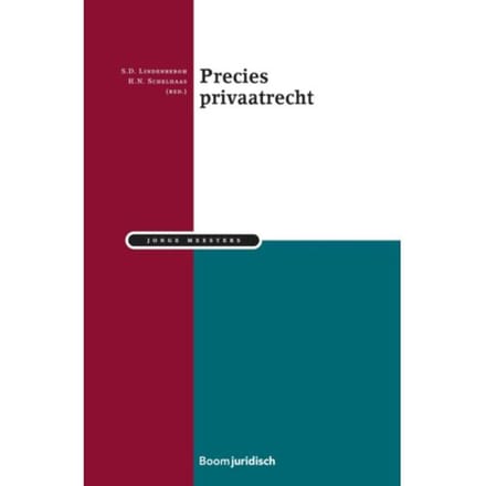 Precies Privaatrecht - Jonge Meesters