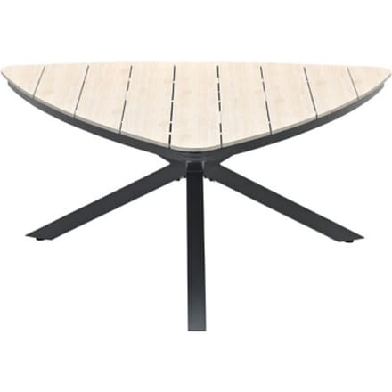Garden Impressions Edison triangel tuintafel - 170 cm - light teak Vironwood