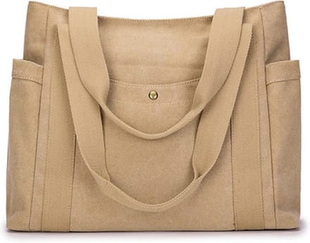 N3 Collecties Schoudertas van canvas voor dames
