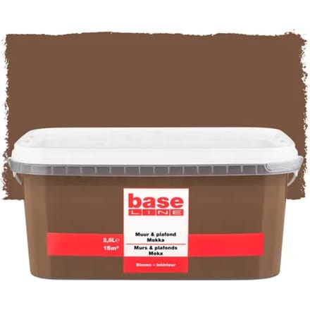 Baseline Muur & Plafond Muurverf - Mat - Mokka - 2,5l