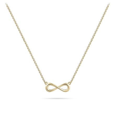 Gisser Jewels VGN034-42+3 Dames Ketting 42+3 cm 14 Karaat Geelgoud