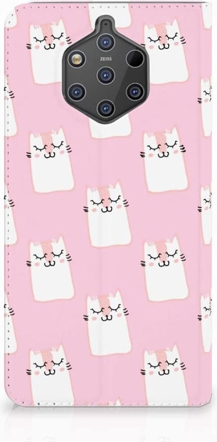 Nokia 9 PureView Hoesje maken Sleeping Cats