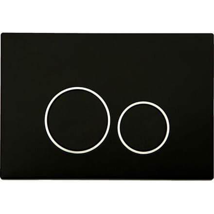 Dynamic Way bedieningsplaat Circle mat zwart