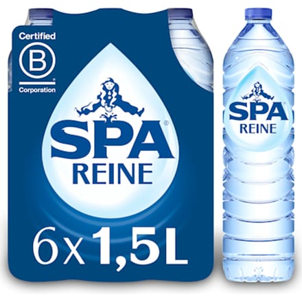 Spa Reine | Blauw | Petfles | 6 x 1.5 liter