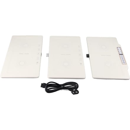 Multifunctioneel Voedsel Isolatiebord Huishoudelijk Opvouwbaar Elektrisch Verwarmend Voedsel Warmer Plaat white