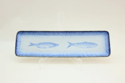 Costa Nova Sardines servies collectie rechthoekige schaal 37cm Sardines