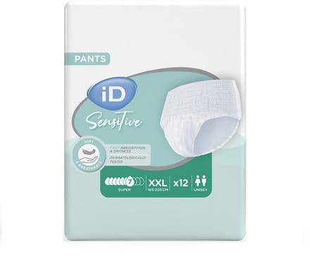 iD Sensitive Pants Super 2XL - 8 pakken van 12 stuks