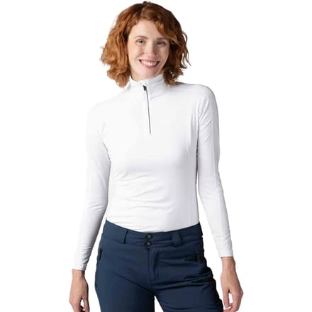 Klassieke dames 1/2 zip coltrui Rossignol
