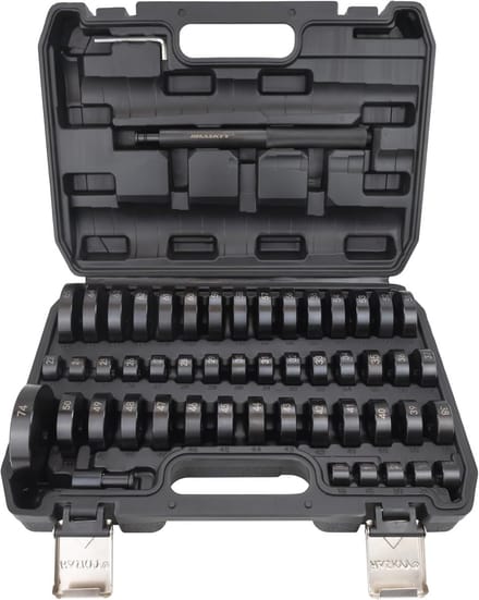 Drukfitting Set 52-delig voor Lagers en Afdichtringen