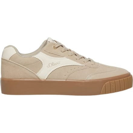 s.Oliver Shoes Dark Green Size: 37 | Sneakers Outlet | Dames | Beige