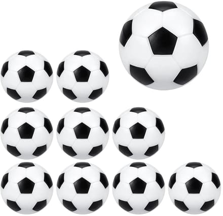 Dailygoods - 10 Stuks Schattige 3D Voetbal Gummen - Schoolbenodigdheden