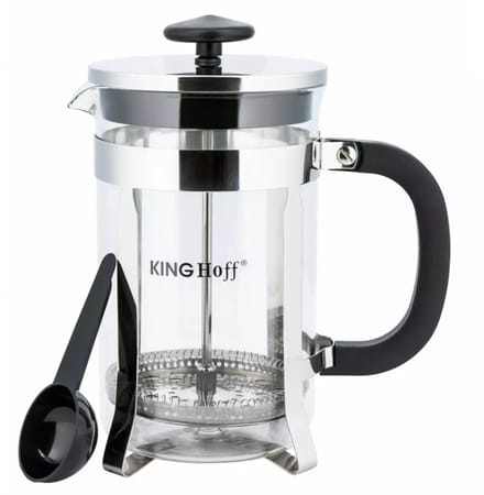 ZUIGER KOFFIE-/THEEZETAPPARAAT 600 ml KINGHOFF KH-4837