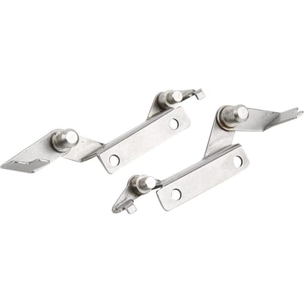 1 Paar Breimachine Middenlijn Nok Metaal Accessoires voor Silver Reed SK155 white