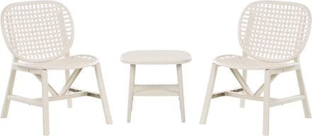 SICELLE - Bistroset - Gebroken wit - Polypropyleen