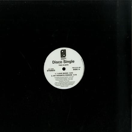 THE O'JAYS - I LOVE MUSIC (12" / 2026 Repress)