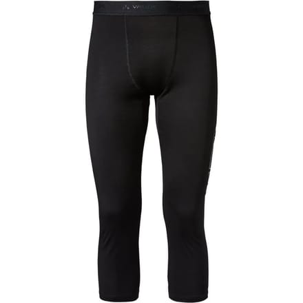 Vaude Monviso Wool 3/4 Leggings Zwart 50 Man