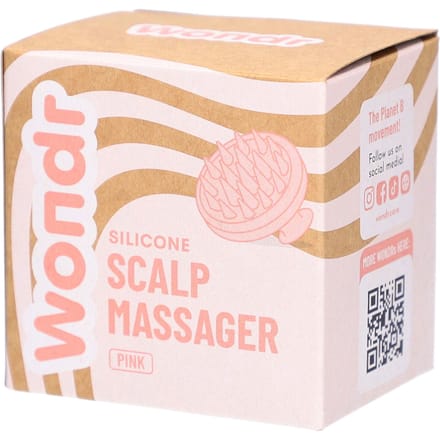 WONDR Silicone Scalp Massager - Stimuleert haargroei - Ontwart tijdens het wassen - Ontspannend