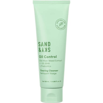Sand & Sky Oil Control Clearing Cleanser 120ml