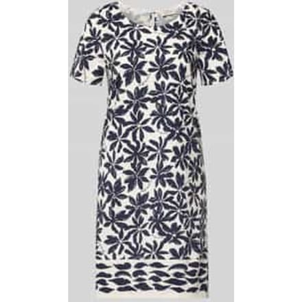 relaxed fit jurk met floraal all-over print