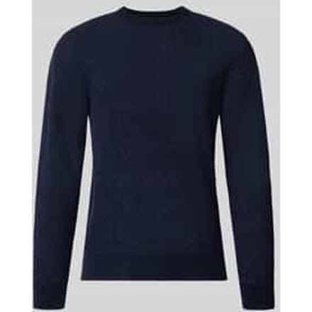 regular fit gebreide pullover van katoenmix