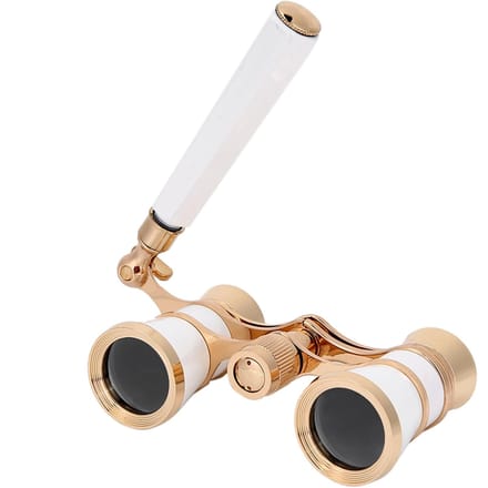 3X25 Opera Verrekijker Telescoop Theater Draagbaar voor Vrouwen Meisjes Kinderen Rood
