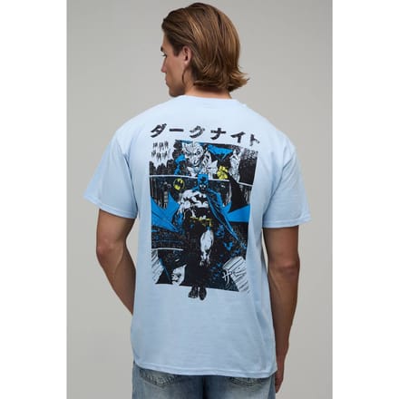 Oversized Batman Licentie Print T-shirt | Blue | Size Medium