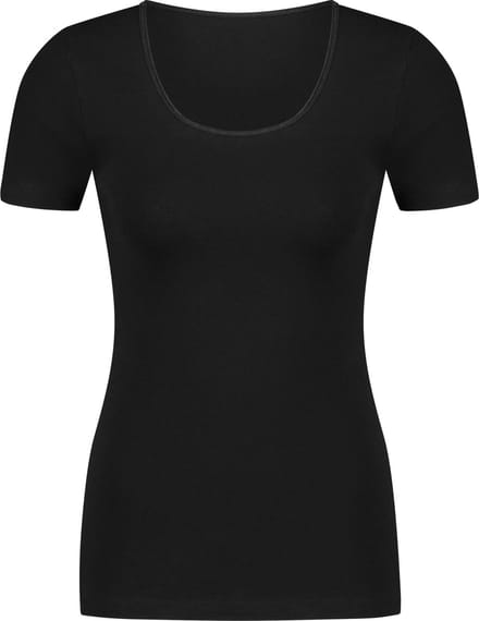 Ten Cate Basics t-shirt zwart voor Dames | Maat XL