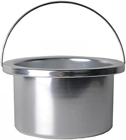 Wax Heater Pot - Wax Bowl - Ontharen Thuis - Snelle Verwarming - 500ml - Zilver