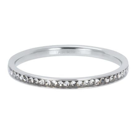 iXXXi Vulring Zirconia Crystal Zilver | Maat 16