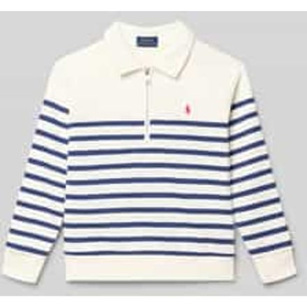 Regular fit sweatshirt van katoenmix