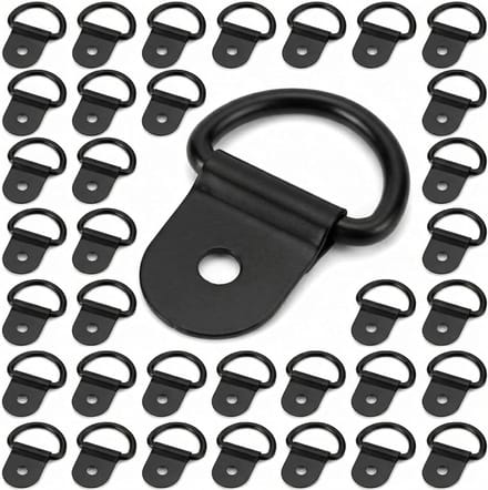 30 D-Ring Ringen met Beugel, 20mm Binnen Diameter, Spanning Ringen voor Auto's, Vrachtwagens, Trailers en Campers