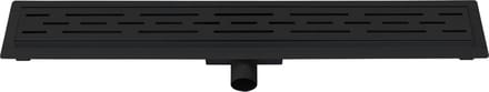 Aloni - Flat -Douchegoot -70cm -Mat Zwart - RVS